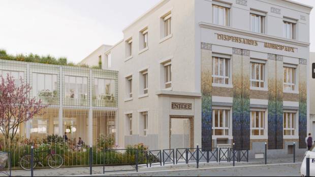 Grand Paris : zéro béton sur la Goutte de Lait à Pantin