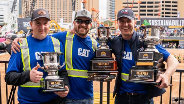 Caterpillar couronne le meilleur opérateur de machine de l'année !
