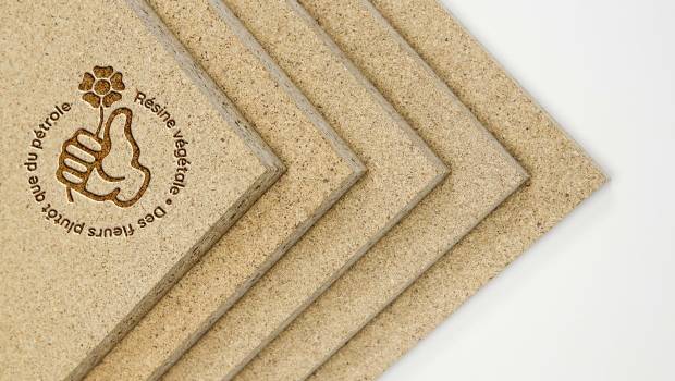 Evertree et Seripanneaux lancent le premier panneau de particules biosourcé 100% français