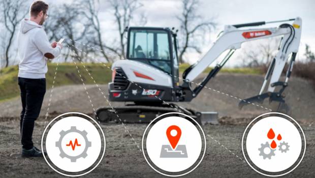 Lancement du système télématique Bobcat Machine IQ