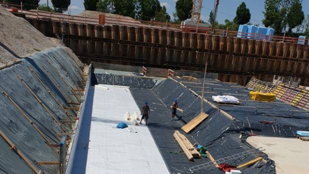 Renolit Alkorpro garantit l’étanchéité performante des structures enterrées