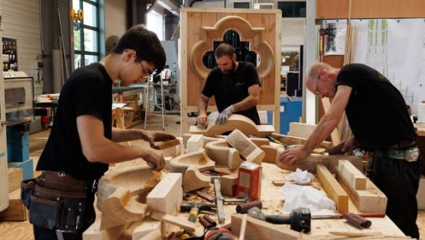 La flèche de Notre-Dame de Paris, un chef d’œuvre de charpente en chêne