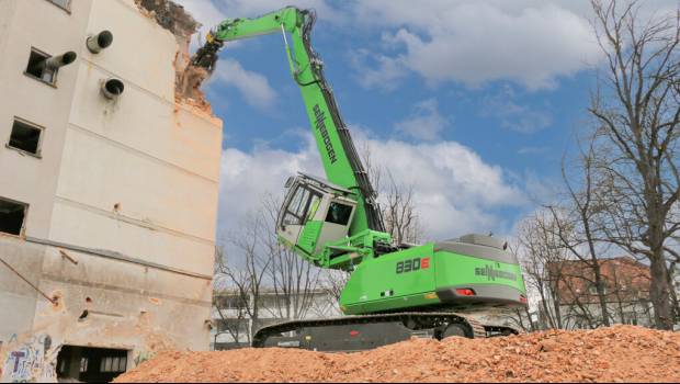 Allemagne : une démolition de 2 jours avec Sennebogen