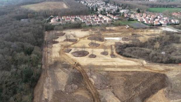 Eurovia aménage la colline d'Elancourt pour les JO 2024