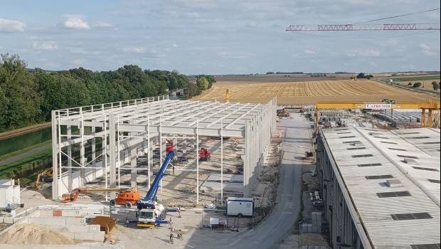 Capremib agrandit son site de Cormicy