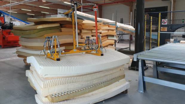 Une nouvelle unité de tri et de valorisation des matelas, unique en Bretagne