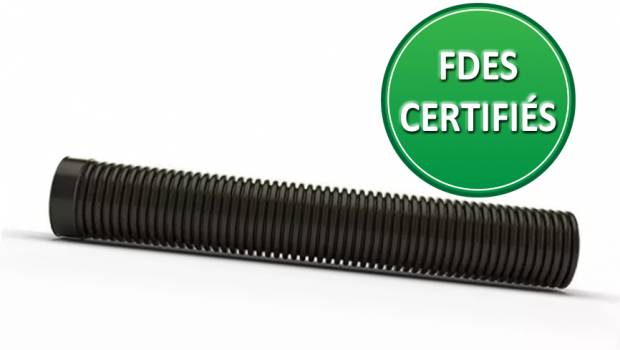 Polieco dégaine sa FDES pour un tube annelé 100 % PEHD