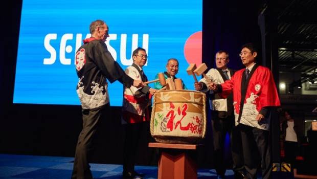 International : Sekisui inaugure un nouveau site de production de traverses FFU
