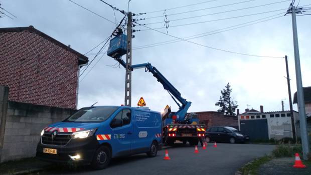 Tempête Ciaran :  le réseau électrique a été haché menu 