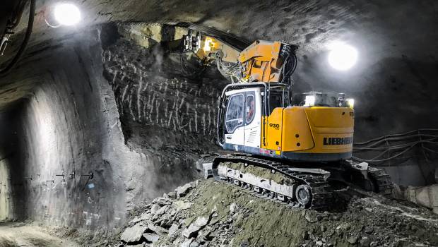 Liebherr élargit sa gamme de pelles tunnel