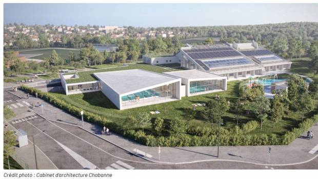 Saint-Priest : le nouveau centre nautique Pierre Mendès atteint le label biosourcé de niveau 3