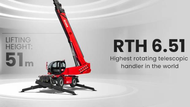 Magni TH établit le record mondial de hauteur de levage