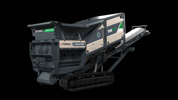 Présentation du déchiqueteur à vitesse lente Terex Ecotec TDS 815