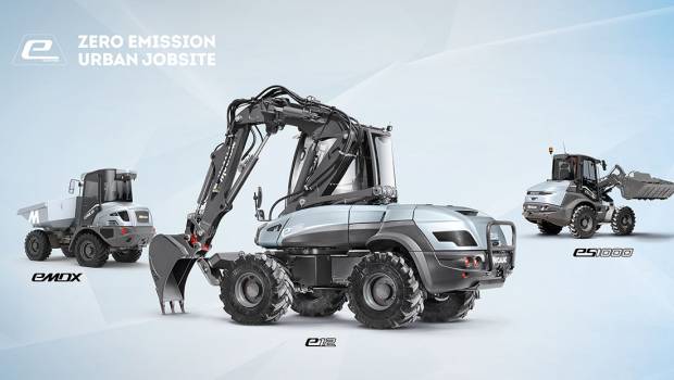 Mecalac dévoile sa première gamme d'engins électriques