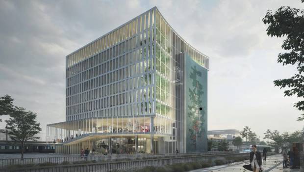 Un futur pôle tertiaire au cœur de la gare de Nantes