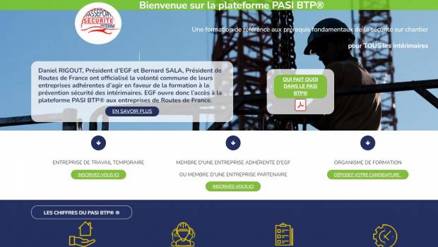 Passeport Sécurité Intérim PASI BTP : qu'est ce que c'est ?