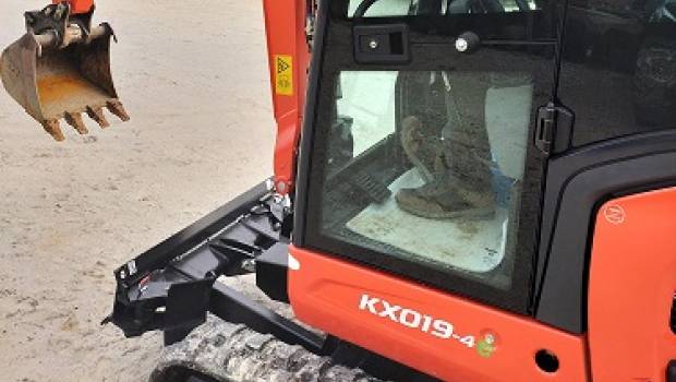 Kubota s’associe avec Novum Tech pour des mini-pelles retrofitées