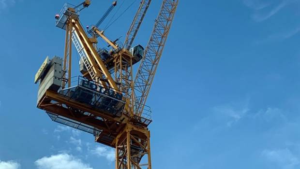 La 1ère Potain MR 229 au monde érigée à Londres