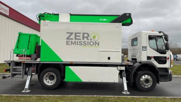 EGI - Klubb sort de ses lignes la première nacelle sur PL 100% électrique