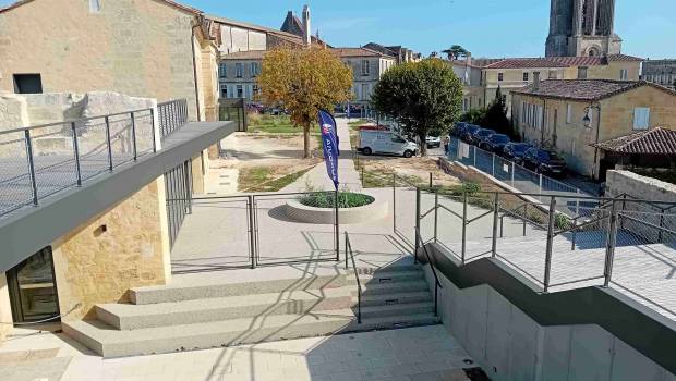 Saint-Emilion : des bétons esthétiques pour une réhabilitation remarquable
