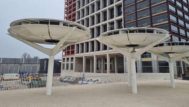 Village des Athlètes : un nouveau mobilier urbain pour dépolluer l’air extérieur