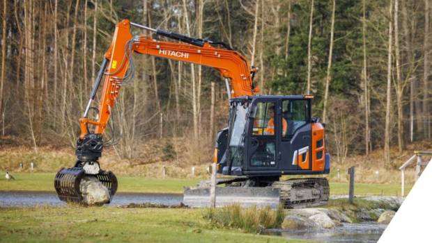 Le festival Hitachi commence avec la ZX95US-7