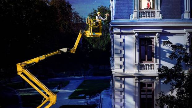 Haulotte : une nacelle HA16E pour la Saint-Valentin