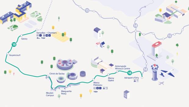 Ligne 18 du GPE : le financement des études de la section Versailles-Nanterre approuvé