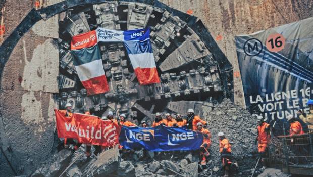 Ligne 16, lot 2 : place aux travaux ferroviaires