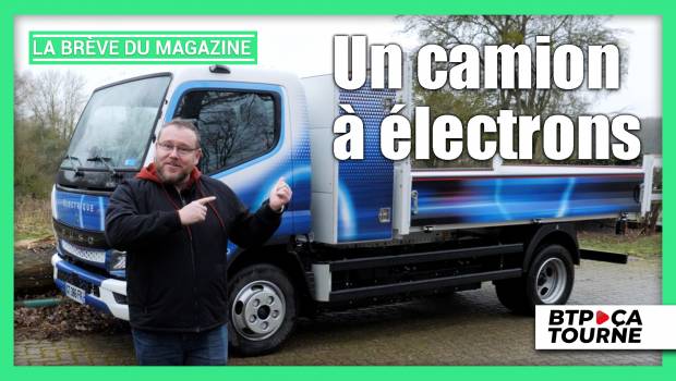 Je teste le Fuso eCanter électrique