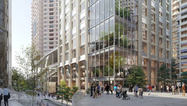 Le béton bas carbone prend de la hauteur à Paris