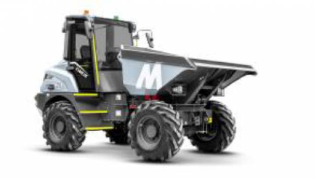 Un dumper 6 T électrique chez Mecalac