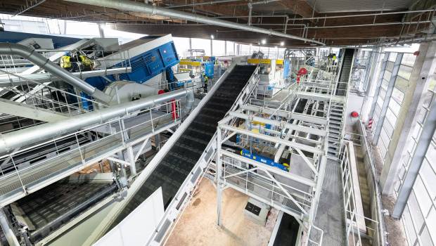 Centre de tri de La Veuve : un chantier emblématique