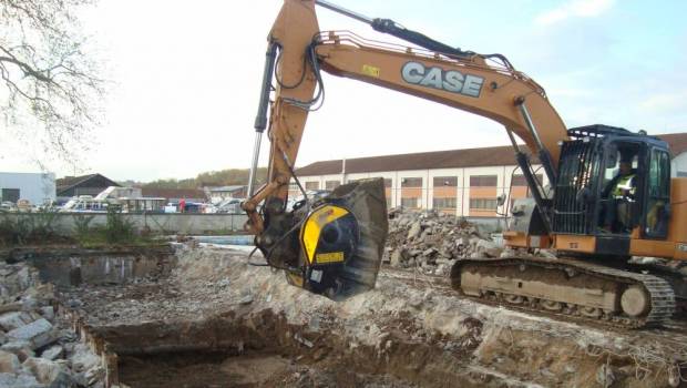 Godets concasseurs - Le concassage à portée de pelle