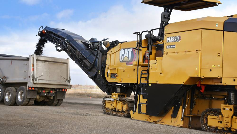 VisionLink disponible sur les fraiseuses à froid Cat PM600 et PM800