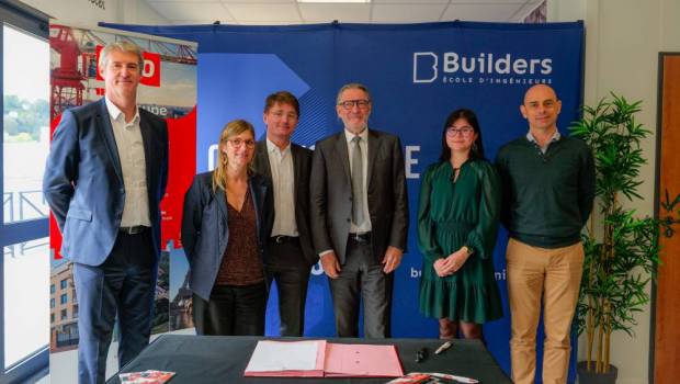 Builders Ecole d'Ingénieurs et ETPO signent une chaire  Travaux spéciaux 