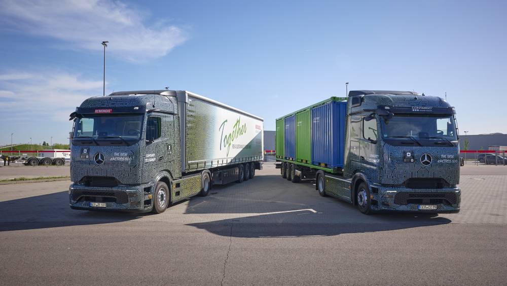 L'e-Actros en test grandeur nature