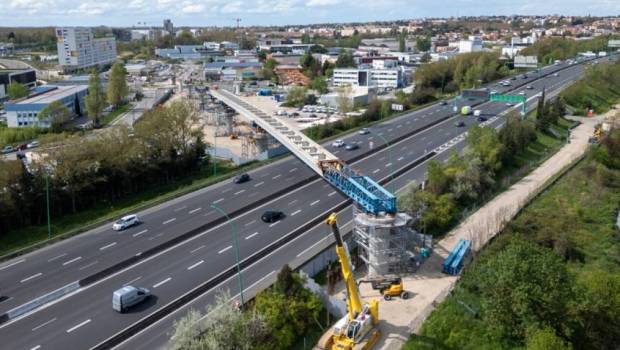 Ligne C de Toulouse : la Station Aerospace Campus en chantier