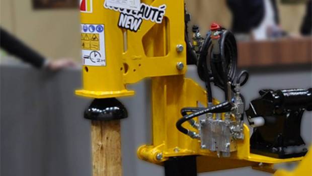 Rabaud se dote d'un nouveau marteau pour les enfonce-pieux