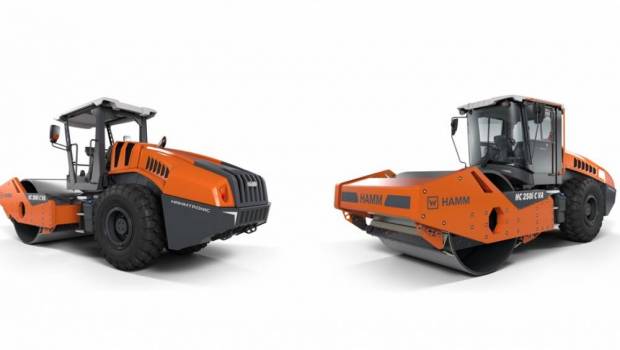 Les compacteurs Hamm de la série HC dotés du cylindre de réglage VA