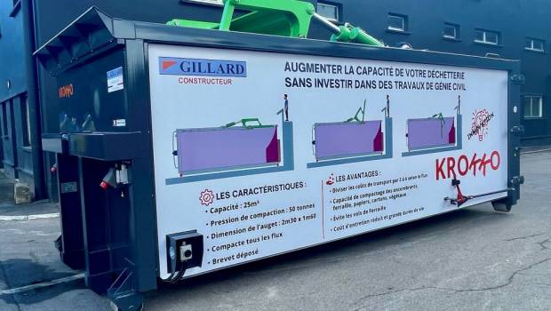 Déchèteries : Les déchets en proie au nouveau prédateur de Gillard : Krokko