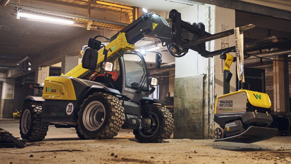 Wacker Neuson sur les quais