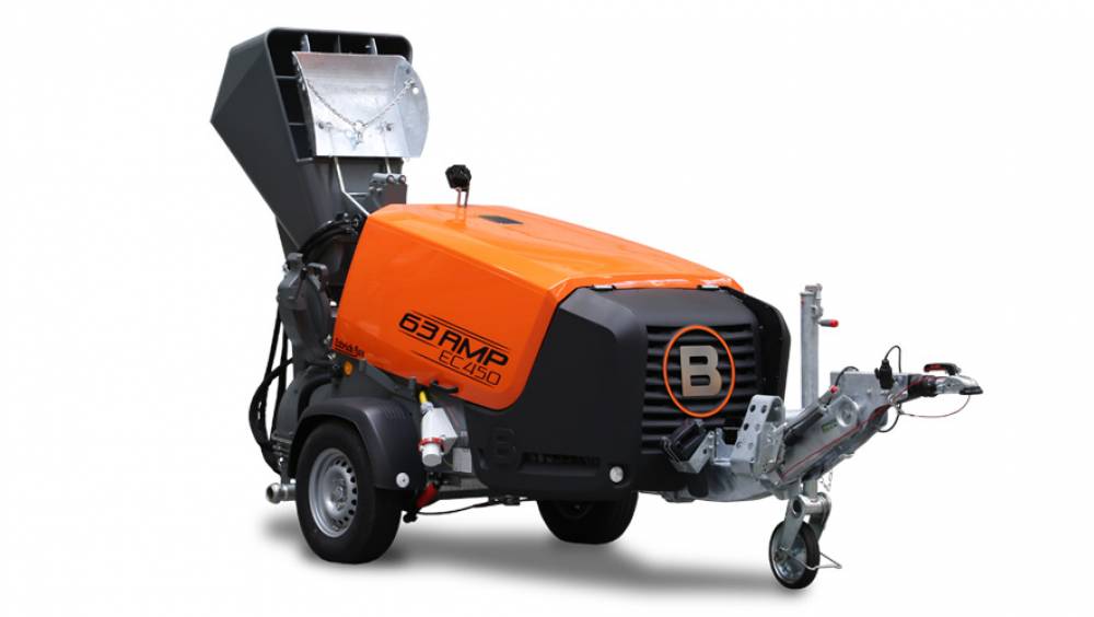 Brinkmann propose un malaxeur-transporteur de chape électrique ultra puissant