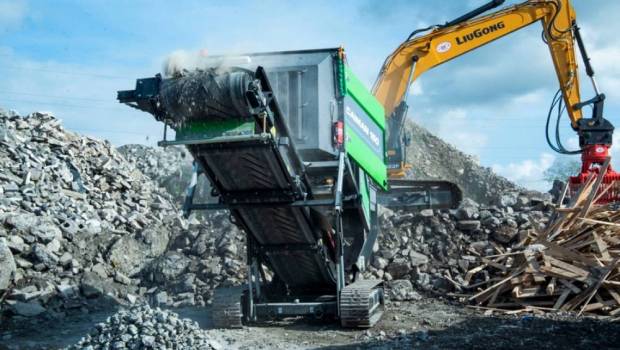 EvoQuip dégaine le concasseur Bison 220R à Hillhead