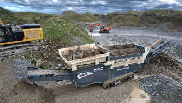 MDS expose ses trommels lourds à Hillhead