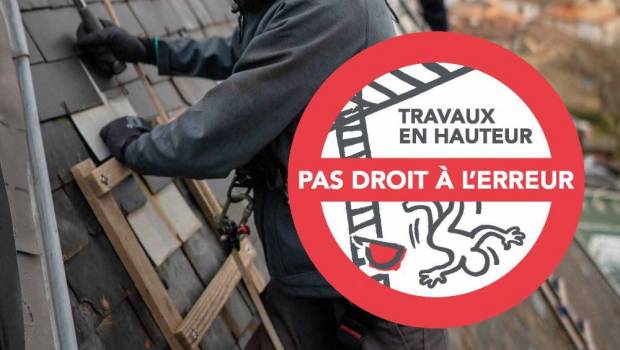 Chutes de hauteur : le BTP toujours très exposé