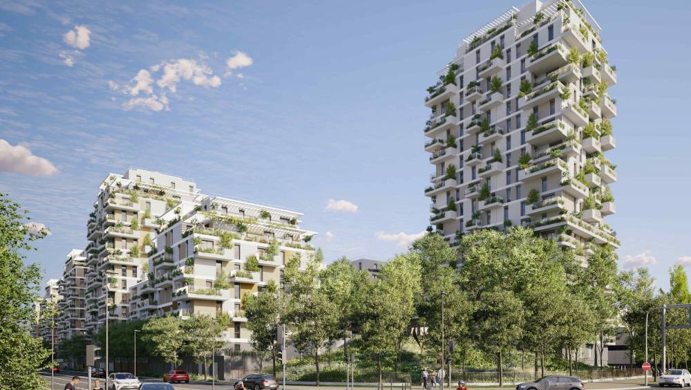 Villeneuve-La-Garenne : un mail piétonnier végétalisé pour le nouveau quartier Rive Nature