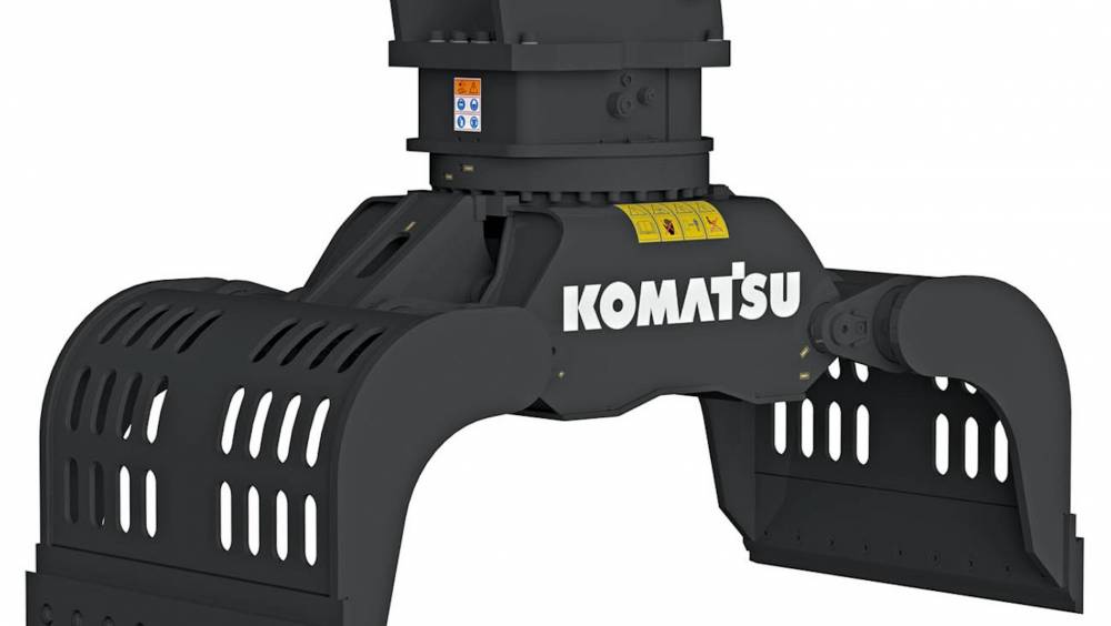 Une nouvelle gamme de grappins Komatsu pour le tri et la démolition