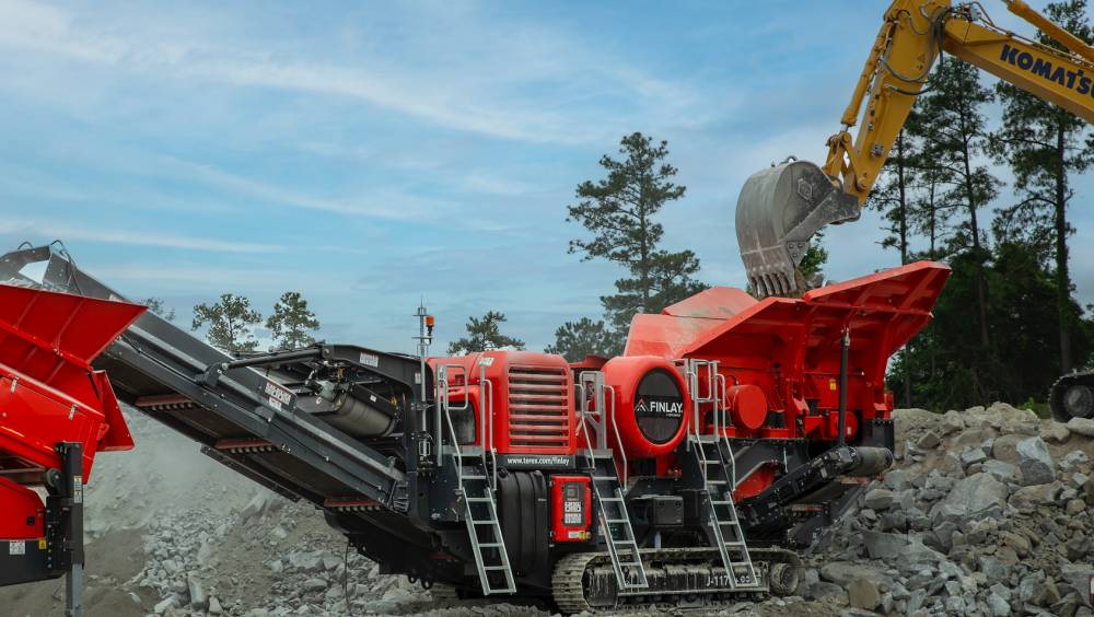 Finlay sort deux machines aux USA Open Days, en Géorgie