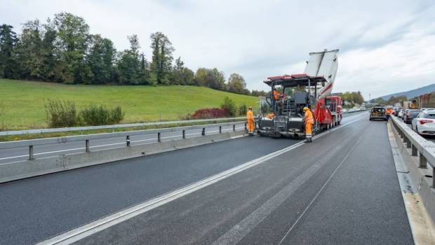 Vögele met une sourdine sur l’autoroute A6 entre Wankdorf et Muri